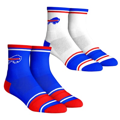 Buffalo Bills Rock Em Unisex Two-Pack Team Color Crew Socks