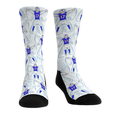 Josh Allen Buffalo Bills Rock Em Unisex Player Celebration Crew Socks