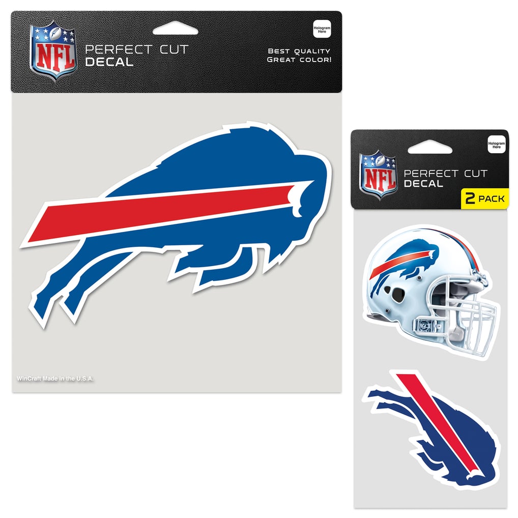 Buffalo Bills WinCraft Three-Pack Perfect Cut Decals