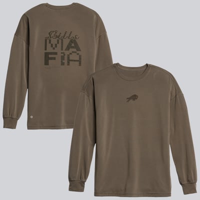 Buffalo Bills lululemon Women's Easy Set Relaxed Fit Long Sleeve T-Shirt - Solid Nomad