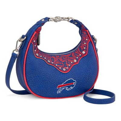 Buffalo Bills Montana West Women's Crescent Shoulder Bag