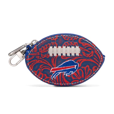 Buffalo Bills Montana West Women's Football Bag Charm