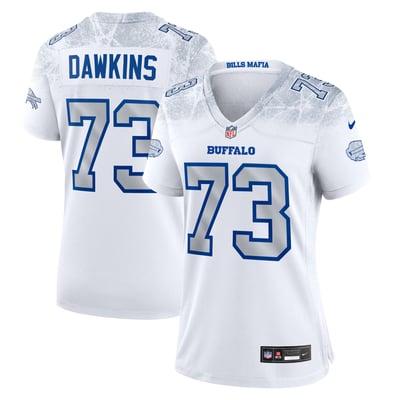 Dion Dawkins Buffalo Bills Nike Women's Rivalries Collection Game Jersey - White