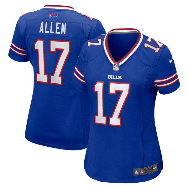 Jersey Josh Allen Dama #17 Buffalo Bills