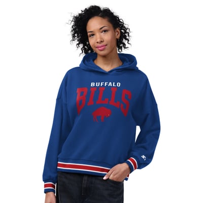 Buffalo Bills Starter Women's Vintage Home Plate Hoodie - Royal