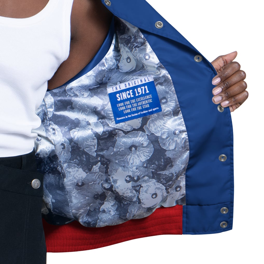  Buffalo Bills Starter Women's Raglan Blitz Full-Snap Varsity Jacket - Royal/White