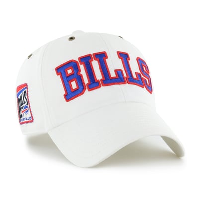 Buffalo Bills Stoney Clover Lane x '47 Women's Overlay Clean Up Adjustable Hat - White
