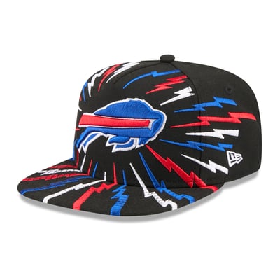 Buffalo Bills New Era Youth Bolt 9FIFTY A-Frame Snapback Hat - Black