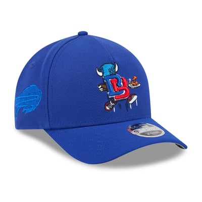 Buffalo Bills New Era Youth Cartoon 9FORTY A-Frame Adjustable Hat - Royal
