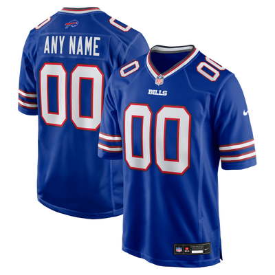 Buffalo Bills Nike Youth Custom Game Jersey - Royal