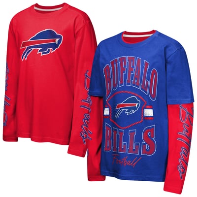 Buffalo Bills Outerstuff Youth Motion Combo Set - Royal/Red