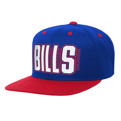Buffalo Bills Outerstuff Youth Snapback Hat - Royal/Red