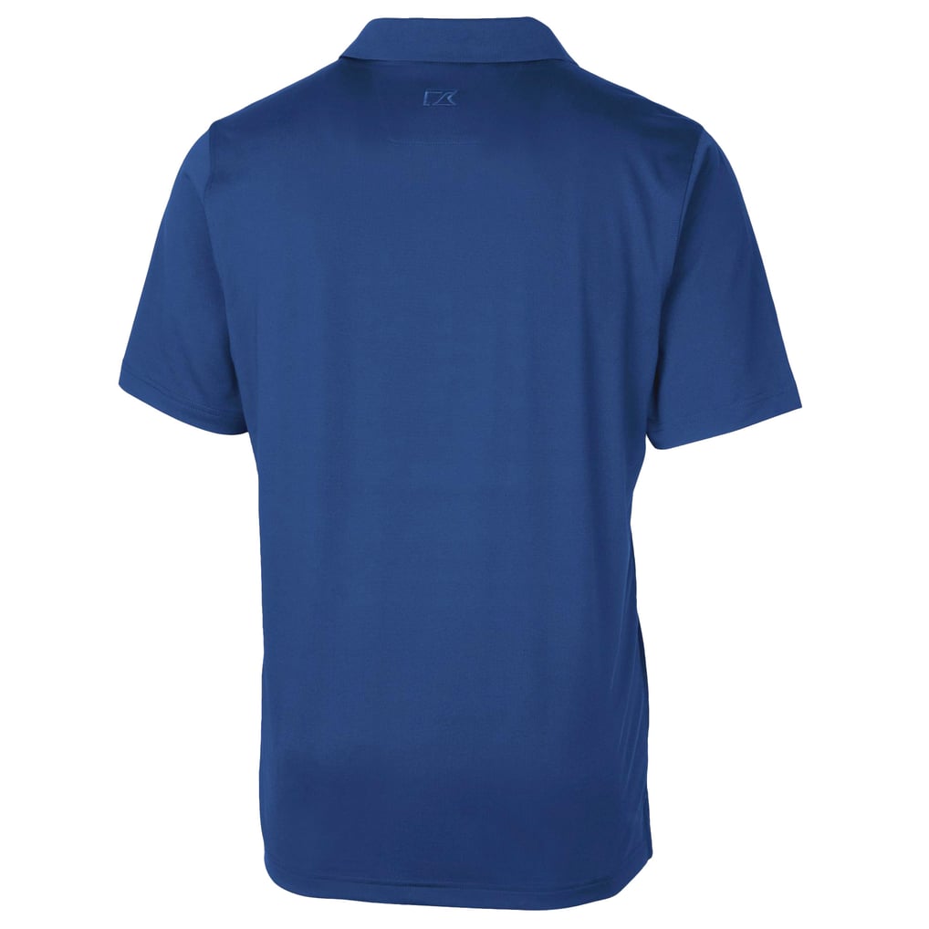  Buffalo Bisons Cutter & Buck DryTec Forge Stretch Polo - Blue