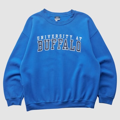 Buffalo Bulls MV Sport 2000s Pullover Sweatshirt - Blue - M by Fanatics Real Vintage