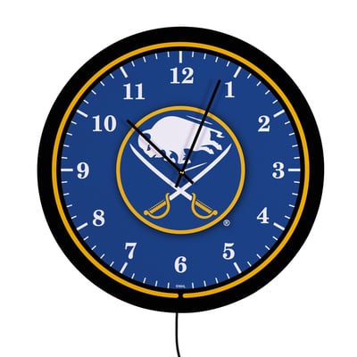 Buffalo Sabres 18" Lighted Round LED Wall Clock
