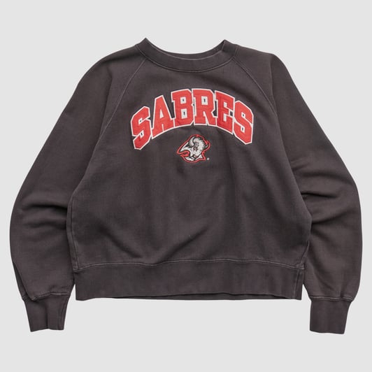 Buffalo Sabres 2000s Pullover Sweatshirt - Black - S by Fanatics Real Vintage