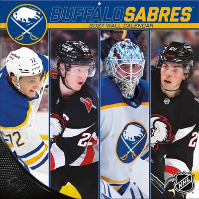 Buffalo Sabres 2027 12” x 12” Team Wall Calendar