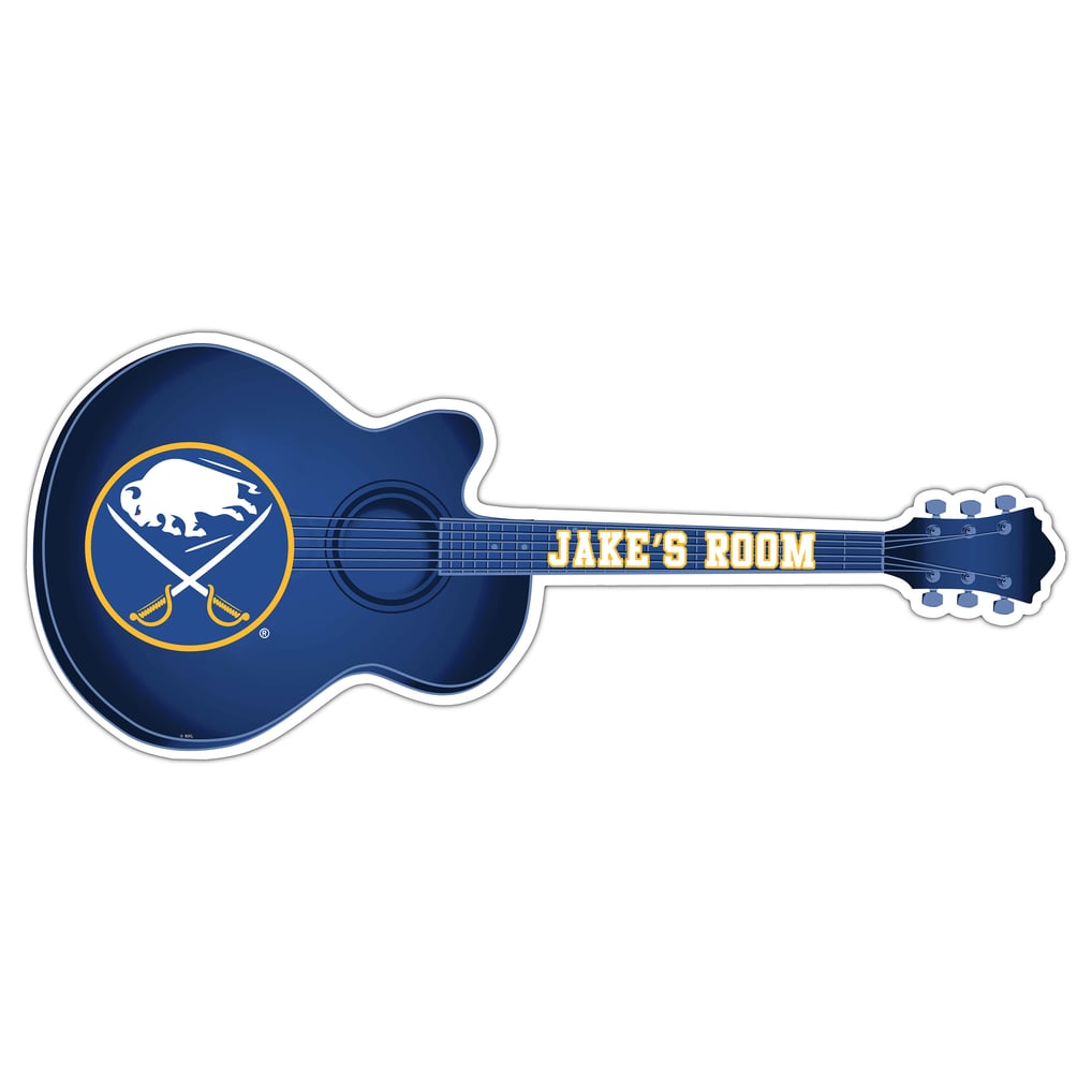 Buffalo Sabres 24" Customizable Guitar Sign