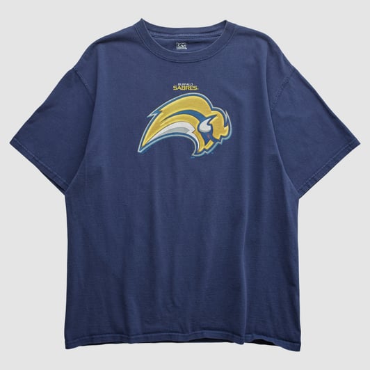 Buffalo Sabres Lee Apparel 2000s T-shirt - Navy - L by Fanatics Real Vintage