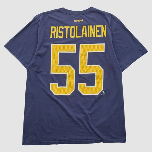 Buffalo Sabres Reebok 2010s T-shirt - Navy - M by Fanatics Real Vintage
