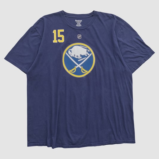 Buffalo Sabres Reebok 2010s T-shirt - Navy - XL by Fanatics Real Vintage
