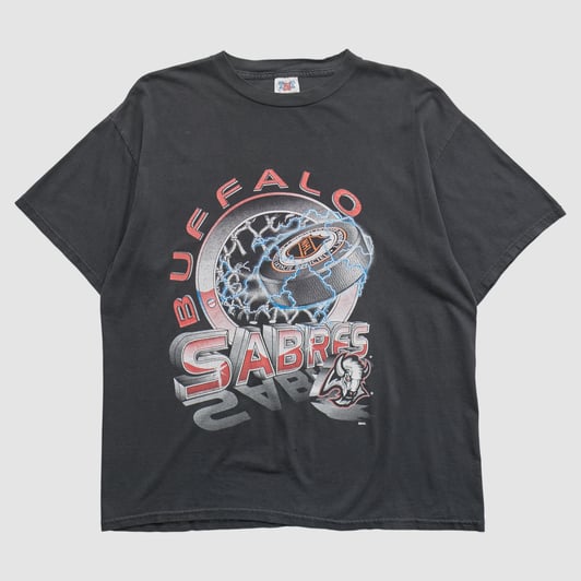 Buffalo Sabres TNT 90s T-shirt - Black - XL by Fanatics Real Vintage