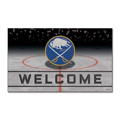 Buffalo Sabres Logo Brands 18" x 30" Crumb Rubber Door Mat