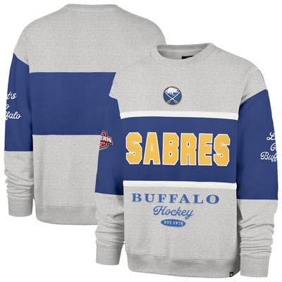  Buffalo Sabres '47 Fall Maximilist Crew Sweatshirt - Gray