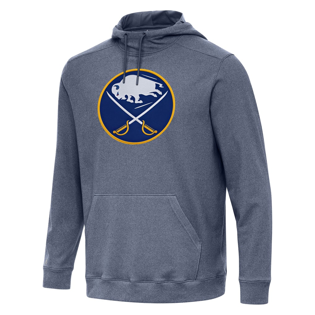 Buffalo Sabres Antigua Cloud Pullover Hoodie - Heather Navy