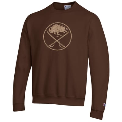 Buffalo Sabres Champion Eco Powerblend Sweatshirt - Brown