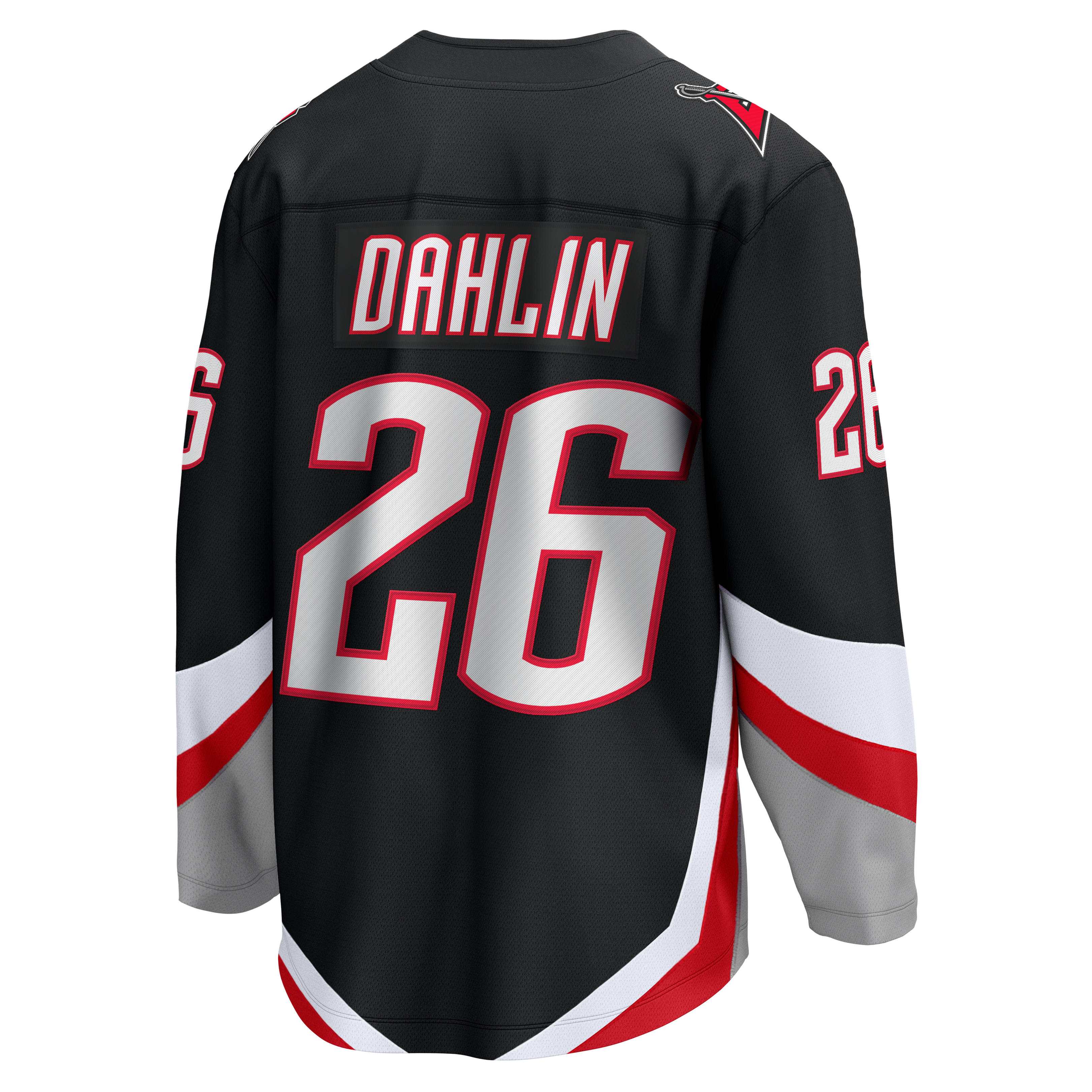 Rasmus Dahlin Buffalo Sabres Alternate Captain Patch Breakaway Jersey Black