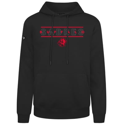Buffalo Sabres Levelwear Night Burst Podium Hoodie - Black