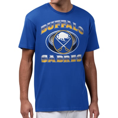  Buffalo Sabres Starter Face Off T-Shirt - Royal