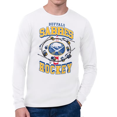 Buffalo Sabres Starter Tilly Long-Sleeve T-Shirt - White