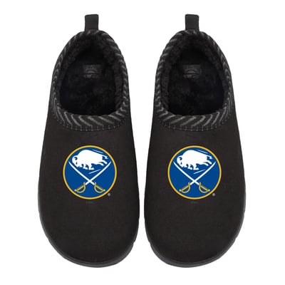 Buffalo Sabres ISlide Unisex Primary Logo Mission Slipper - Black
