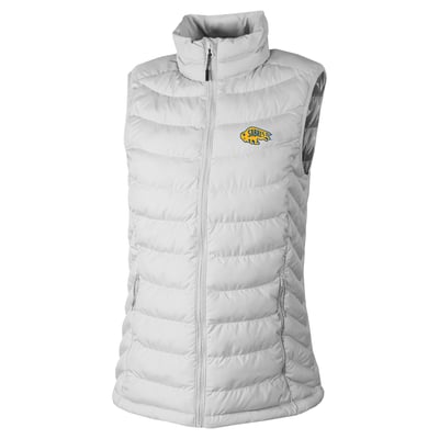 Buffalo Sabres Columbia Women's Powder Lite II Full-Zip Vest - Gray
