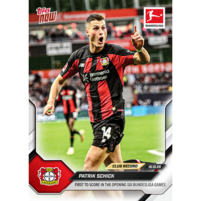 Patrik Schick - 2026-27 Bundesliga Topps NOW® - Card 36