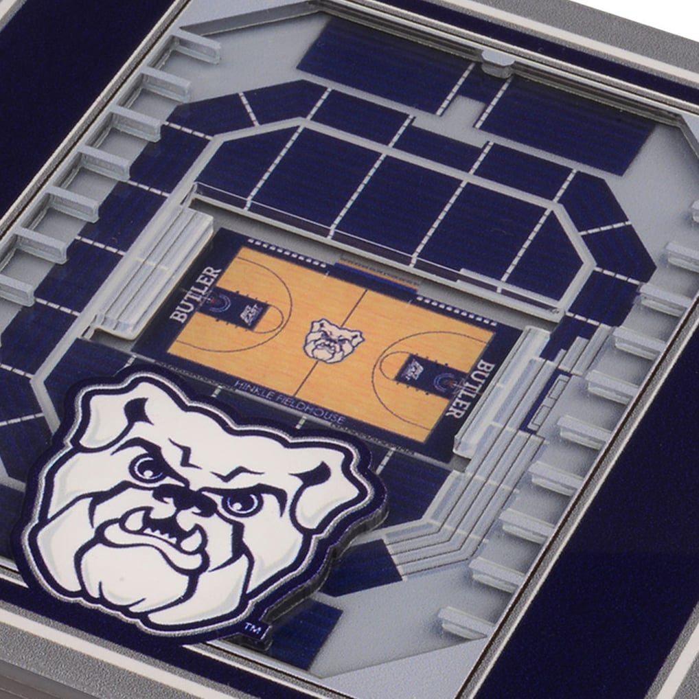 Fanpoint Butler Bulldogs 3D StadiumView Coasters