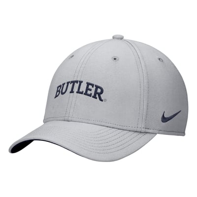 Butler Bulldogs Nike Primetime SwooshFlex Dri-FIT Hat - Gray