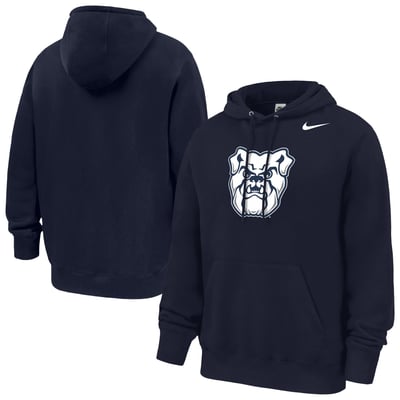 Butler Bulldogs Nike Club Fleece Hoodie - Navy