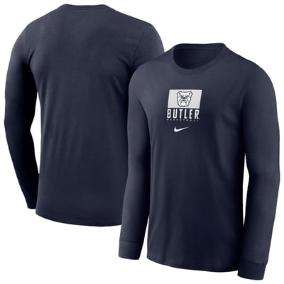 Butler Bulldogs Nike Dri-FIT Legend Long Sleeve T-Shirt - Navy