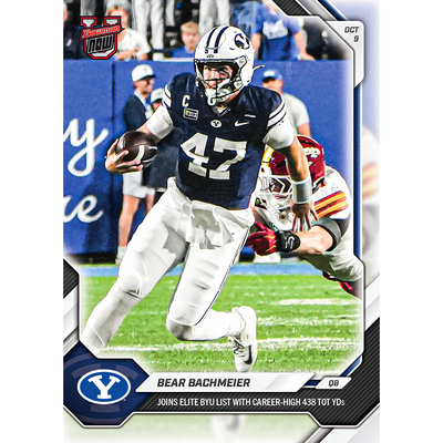 Bear Bachmeier - 2026-27 Bowman U NOW® Football - Card 22 - LOOK FOR AUTOS