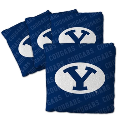 BYU Cougars Fanpoint Four-Piece Cornhole Bag Set