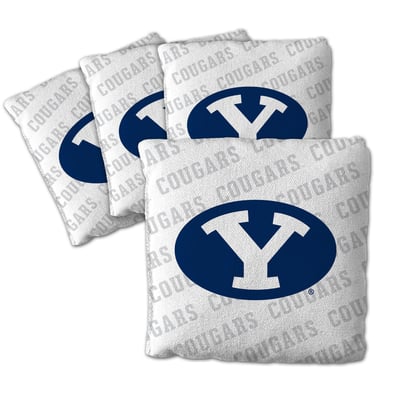 BYU Cougars Fanpoint Four-Piece Cornhole Bag Set