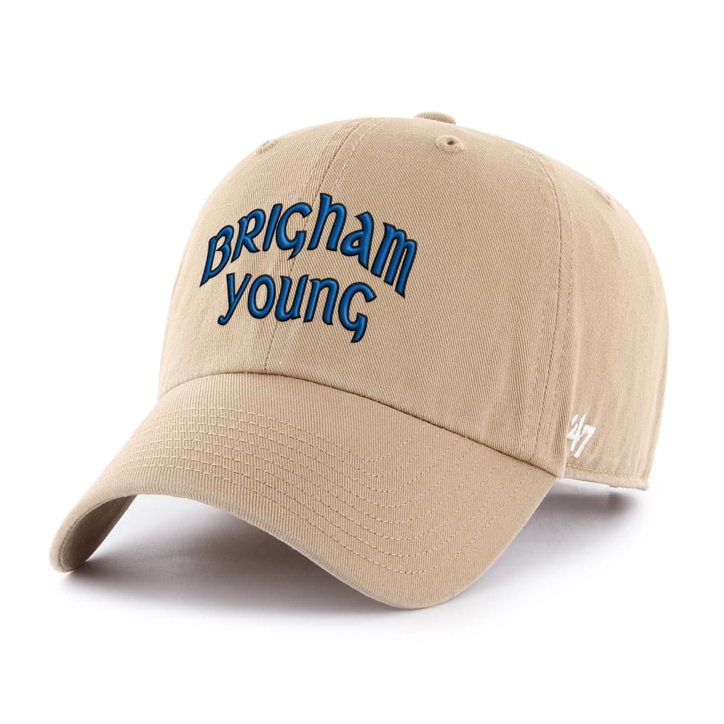 BYU Cougars '47 Vault Clean Up Adjustable Hat - Khaki