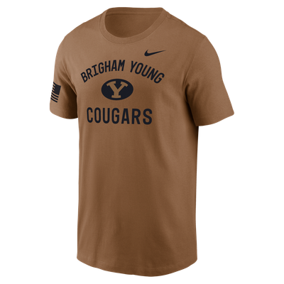 BYU Cougars Nike 2026 Military Appreciation Dri-FIT T-Shirt - Brown