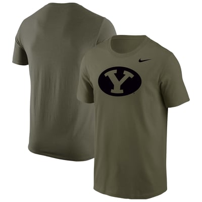 BYU Cougars Nike Military T-Shirt - Olive