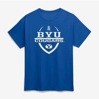 BYU Cougars Football Fan T-Shirt - Royal