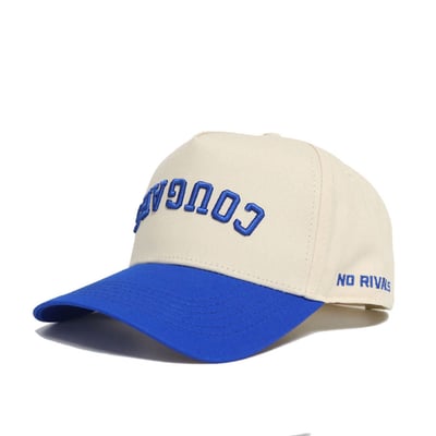 BYU Cougars No Rivals Unisex Upside Down Classic Colors Adjustable Hat - Natural/Royal