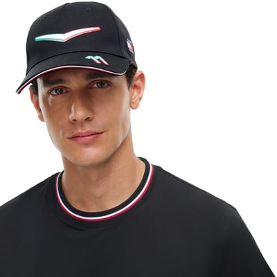 Sergio Perez Cadillac F1 Team Tommy Hilfiger Unisex Mexico Adjustable Hat - Black